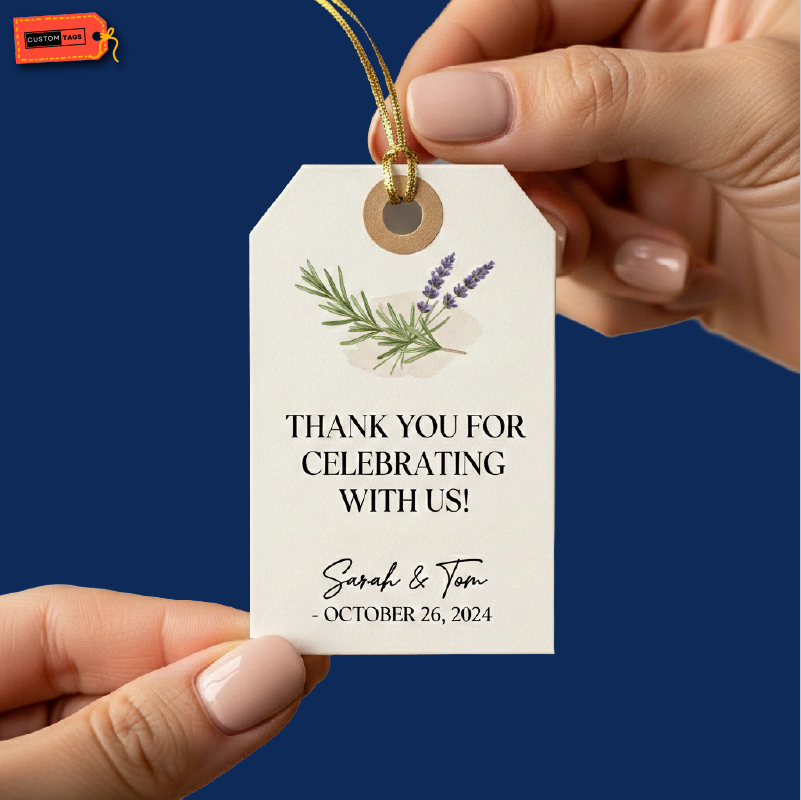 Custom Favor Tags