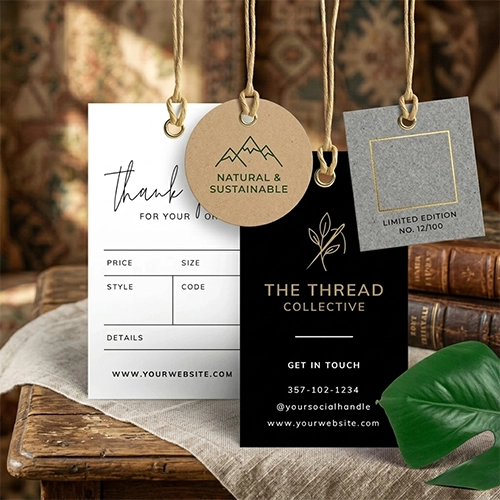 Hang tags that elevate your brand